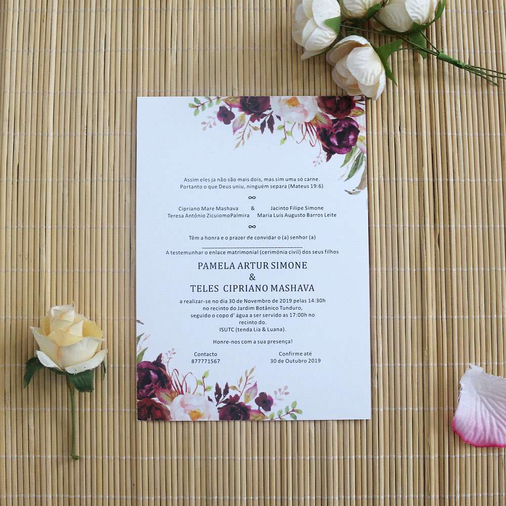 wedding card